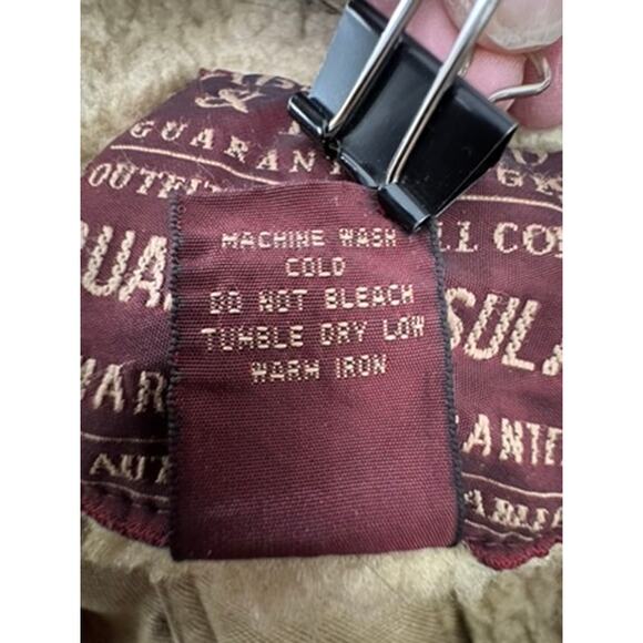 RARE!! "Abercrombie & Fitch" VTG Y2K Barn Chore Rodeo Horse SZ L Mens Sherpa - Picture 11 of 13